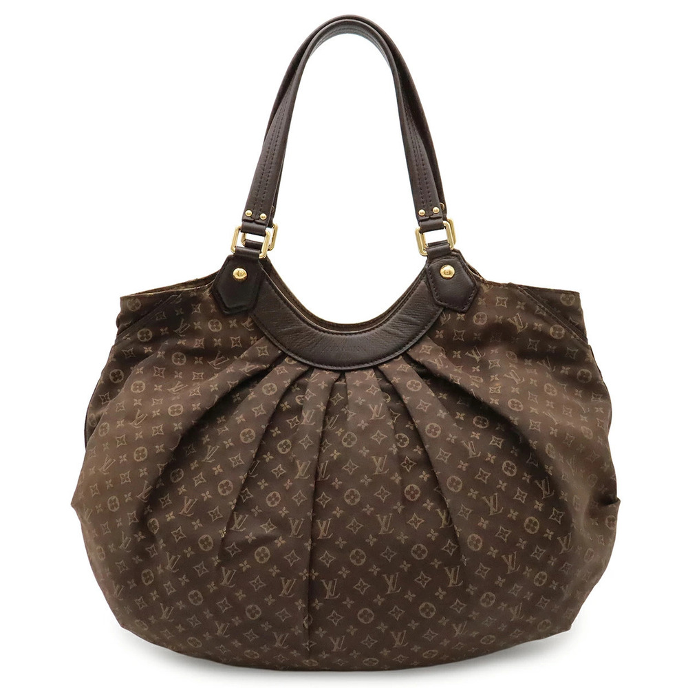LOUIS VUITTON Monogram Idylle Fantasy Tote Bag Shoulder Fusain Brown